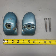 *1958-1968 Johnson Evinrude 0305554 0305555 305555 Lower Motor Mount Covers 5.5-10 Hp Vintage*