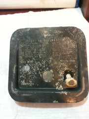 *1960 CD-17 Evinrude Johnson Cowling Front Control Panel Cover & Choke Pull 5.5 HP Vintage