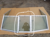 *Carnival Ski Boat Runabout Center Middle Windshield Glass Window*
