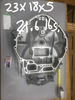 *1999-2007+ Honda 23170-ZW5-000ZA Mount Case Exhaust Adapter Plate 115-130 Hp Outboard*