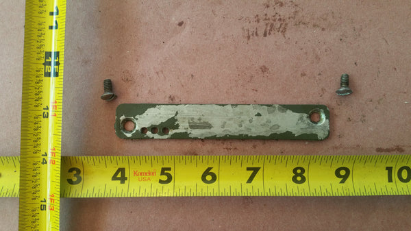 ~1955 Johnson QD-16 10 Hp Shift Shaft Rod Access Cover Plate 0302505 302505 Vintage