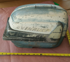 ~1956 Johnson Evinrude Fleetwin 5.5 Hp Hood Split Cowl Cowling 0203773 203773 Vintage*