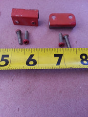 ~88 Yamaha 500 Waverunner JetSki Steering/Chin Pad RED Plates Screws 61422-40-00