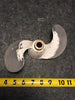 ~1956 Johnson Evinrude Fleetwin 5.5 Hp Propeller Prop 0277650 277650*