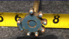 ~1956 Evinrude Fleetwin 5.5 Tiller Steering Handle Throttle Shaft Rod Gear 0376689*