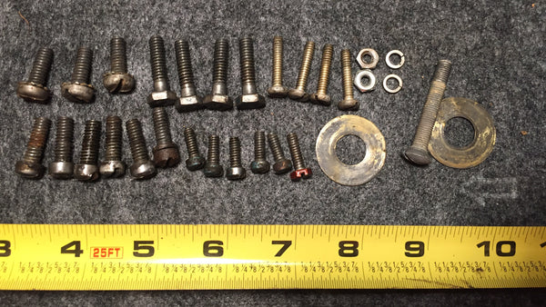 ~1956 Johnson Evinrude Fleetwin 5.5 Hp Bolts Screws Nuts Washer Lot*